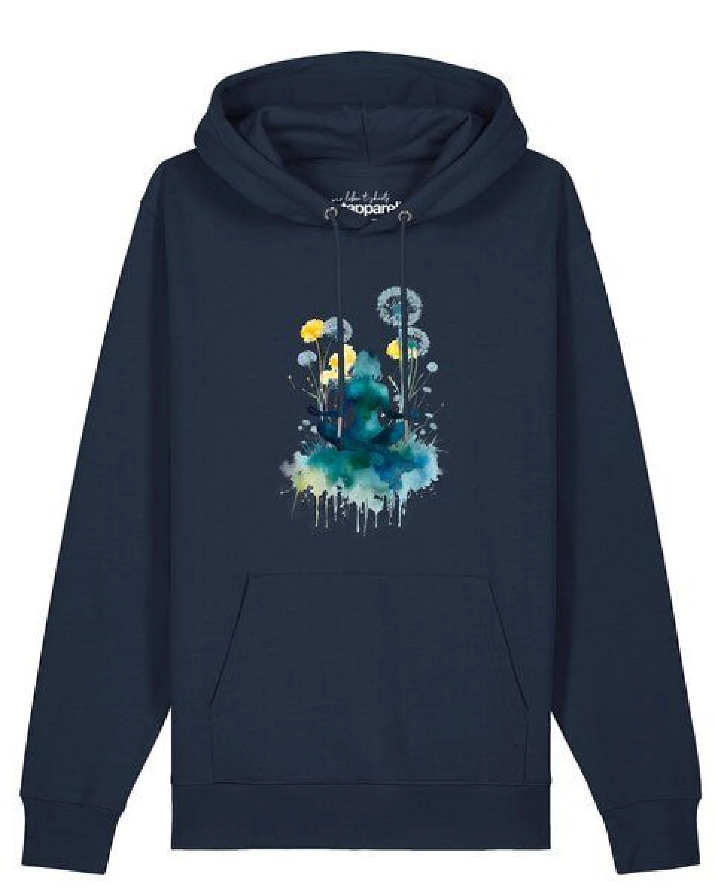 watapparel Hoodie Unisex Yoga & Meditation – Ansicht 2