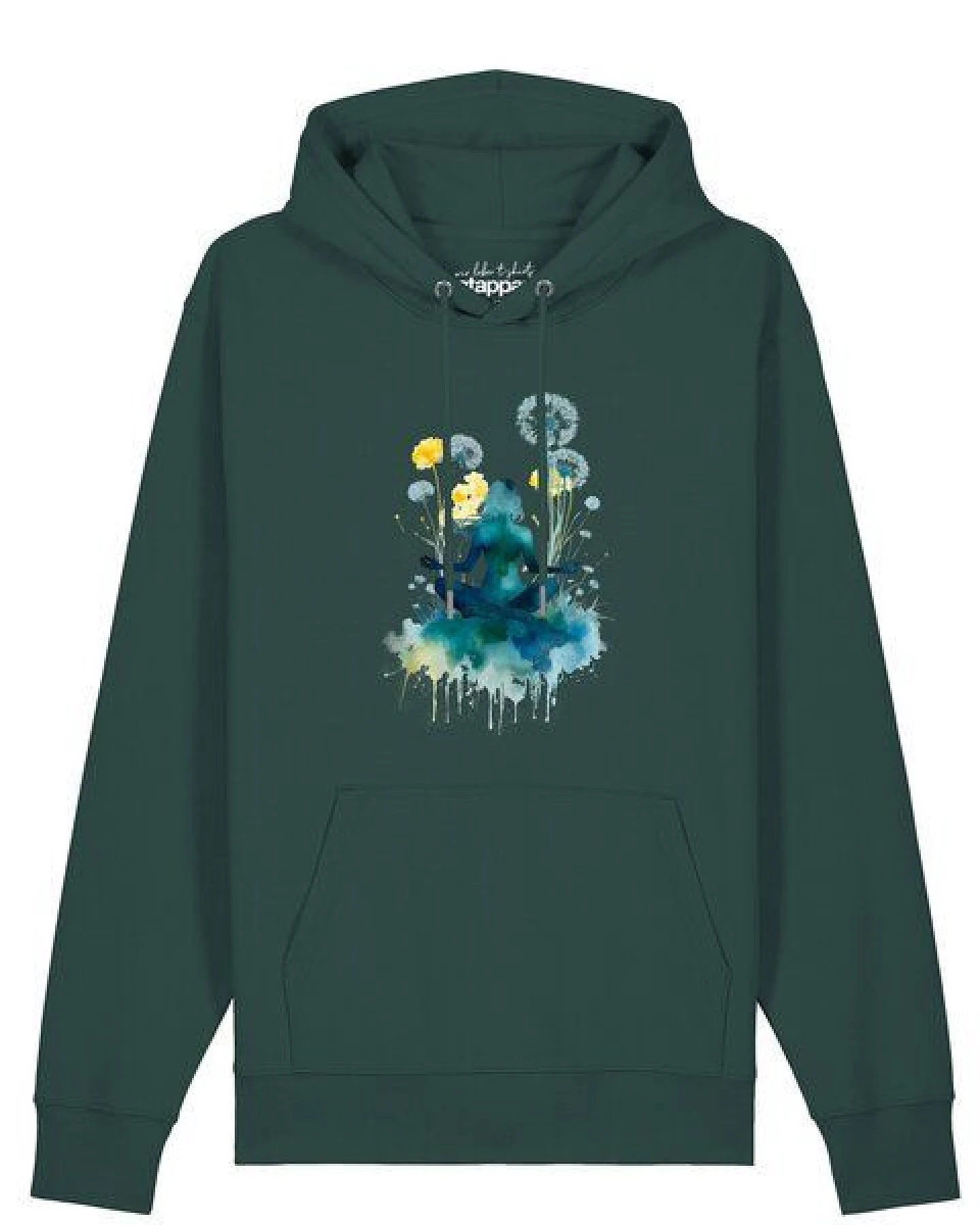 watapparel Hoodie Unisex Yoga & Meditation – Ansicht 2