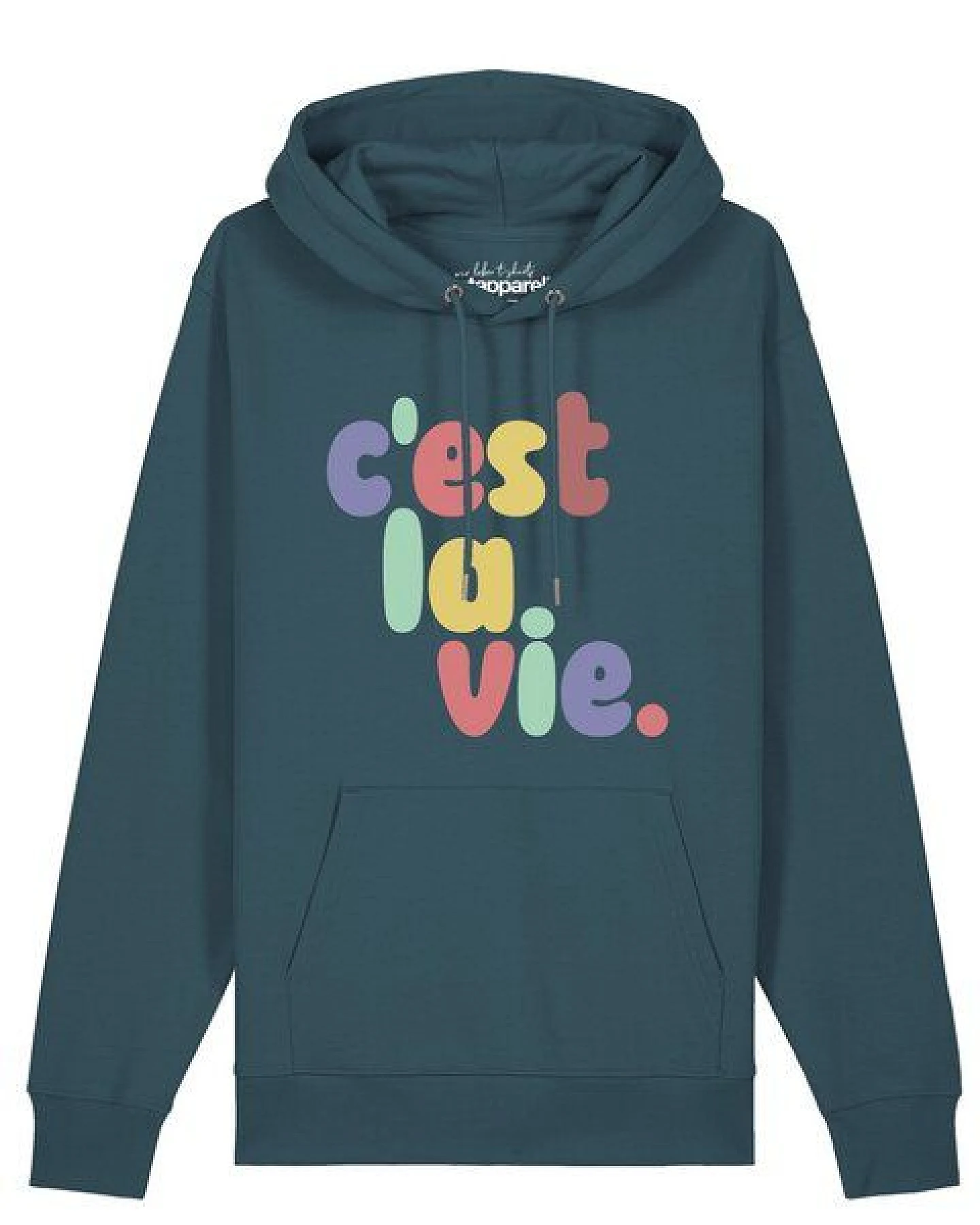 watapparel Hoodie Unisex c'est la vie – Ansicht 2