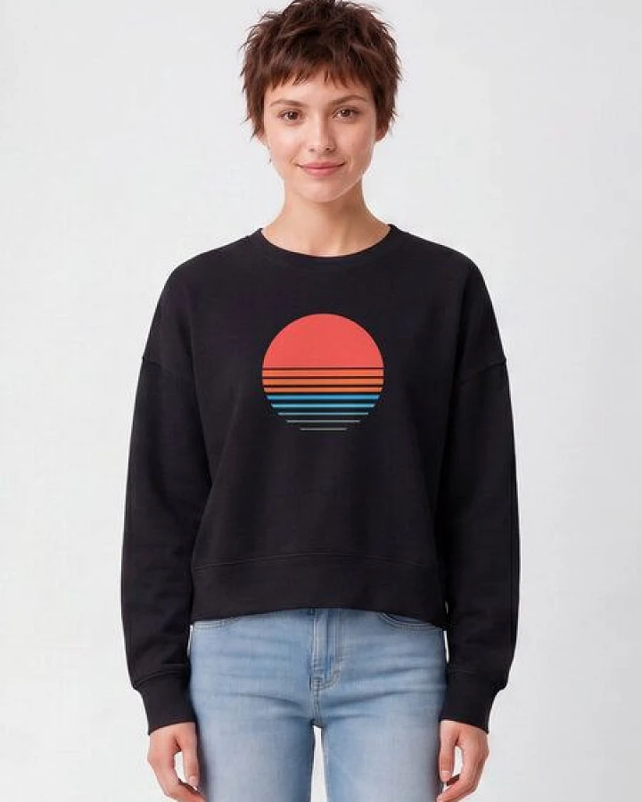 watapparel Sweatshirt Frauen Abstract 03