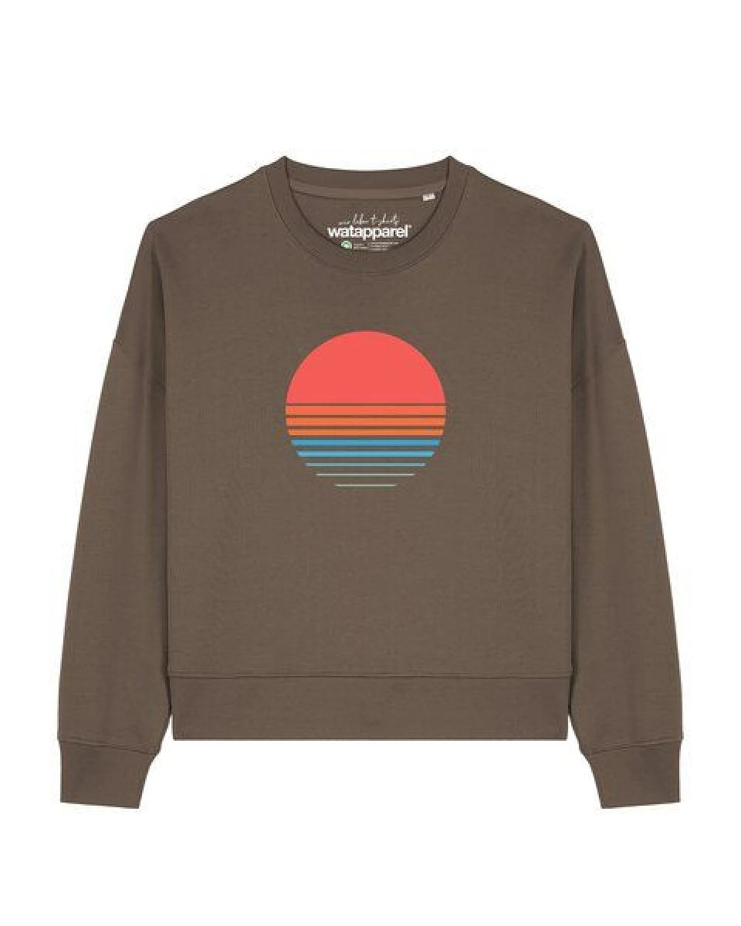 watapparel Sweatshirt Frauen Abstract 03 – Ansicht 2