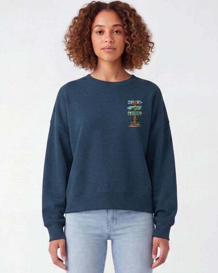 watapparel Sweatshirt Frauen Adventure is everywhere