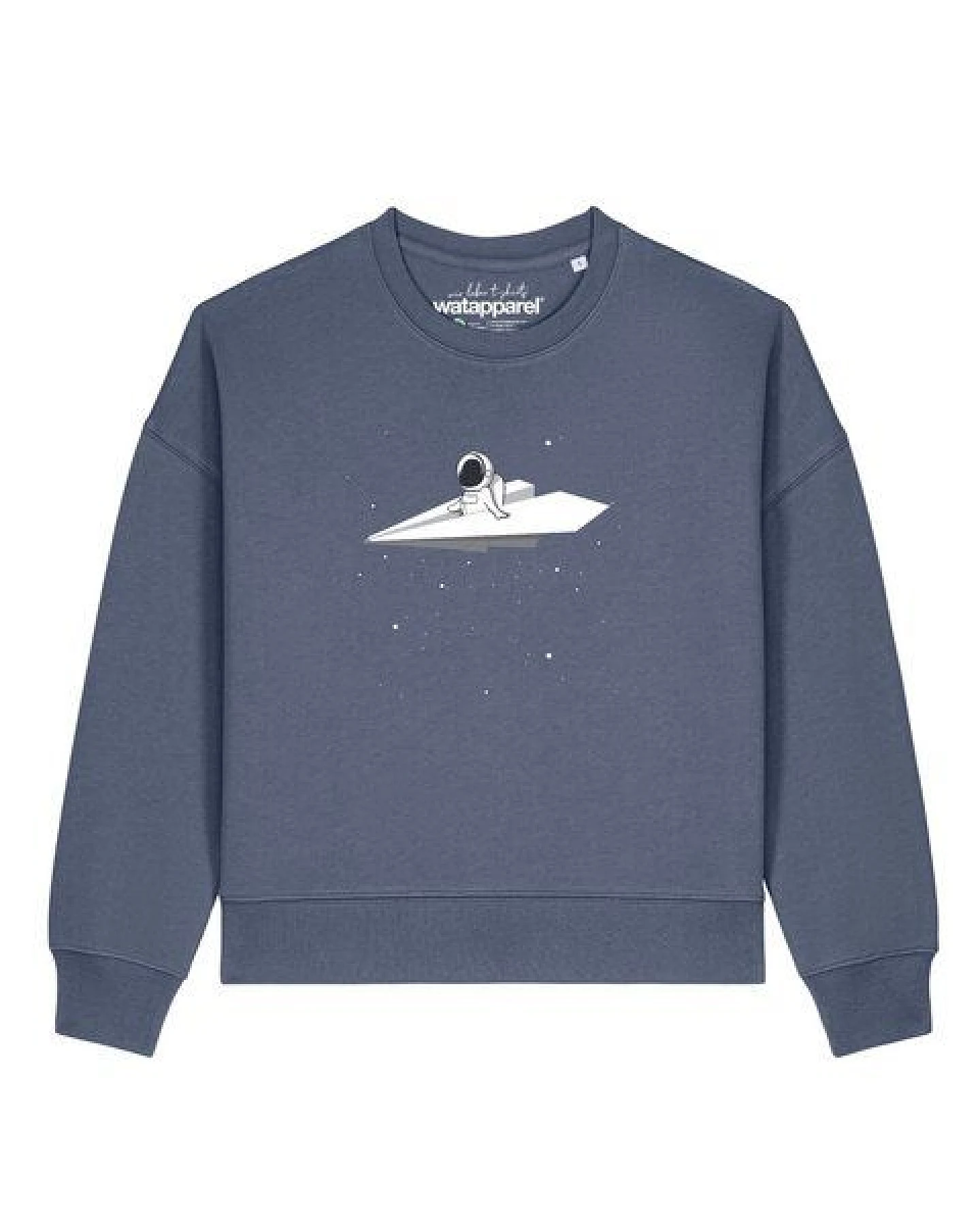 watapparel Sweatshirt Frauen Fly me to the moon – Ansicht 2