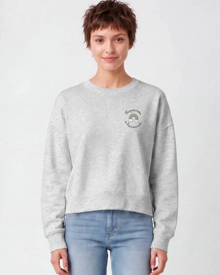 watapparel Sweatshirt Frauen Happiness is homemade