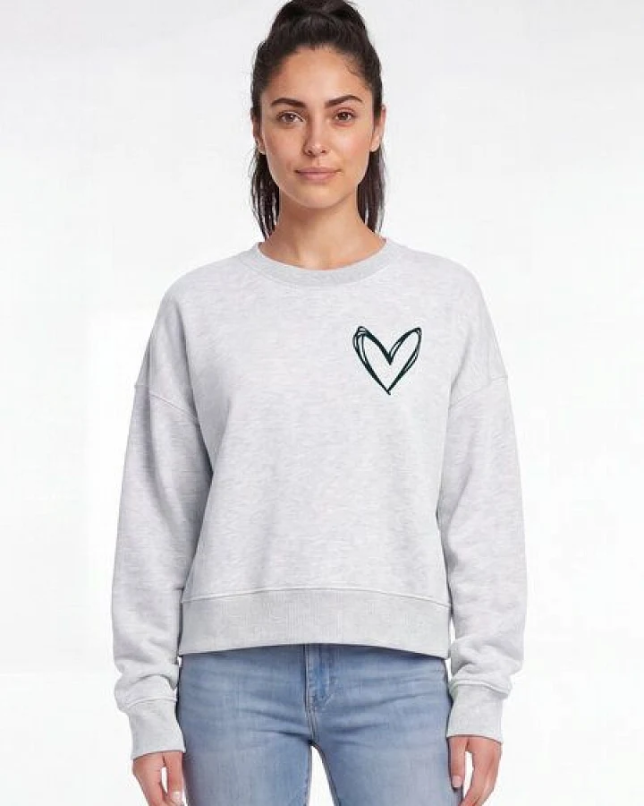 watapparel Sweatshirt Frauen Herzi