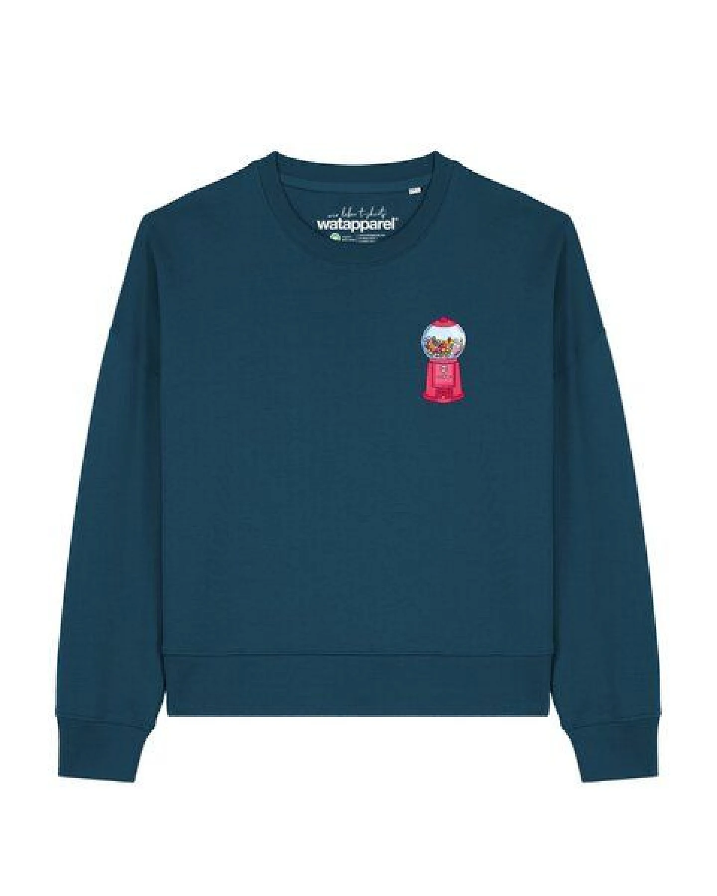 watapparel Sweatshirt Frauen Kaugummiautomat – Ansicht 2