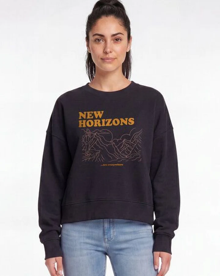 watapparel Sweatshirt Frauen New horizons are everywhere