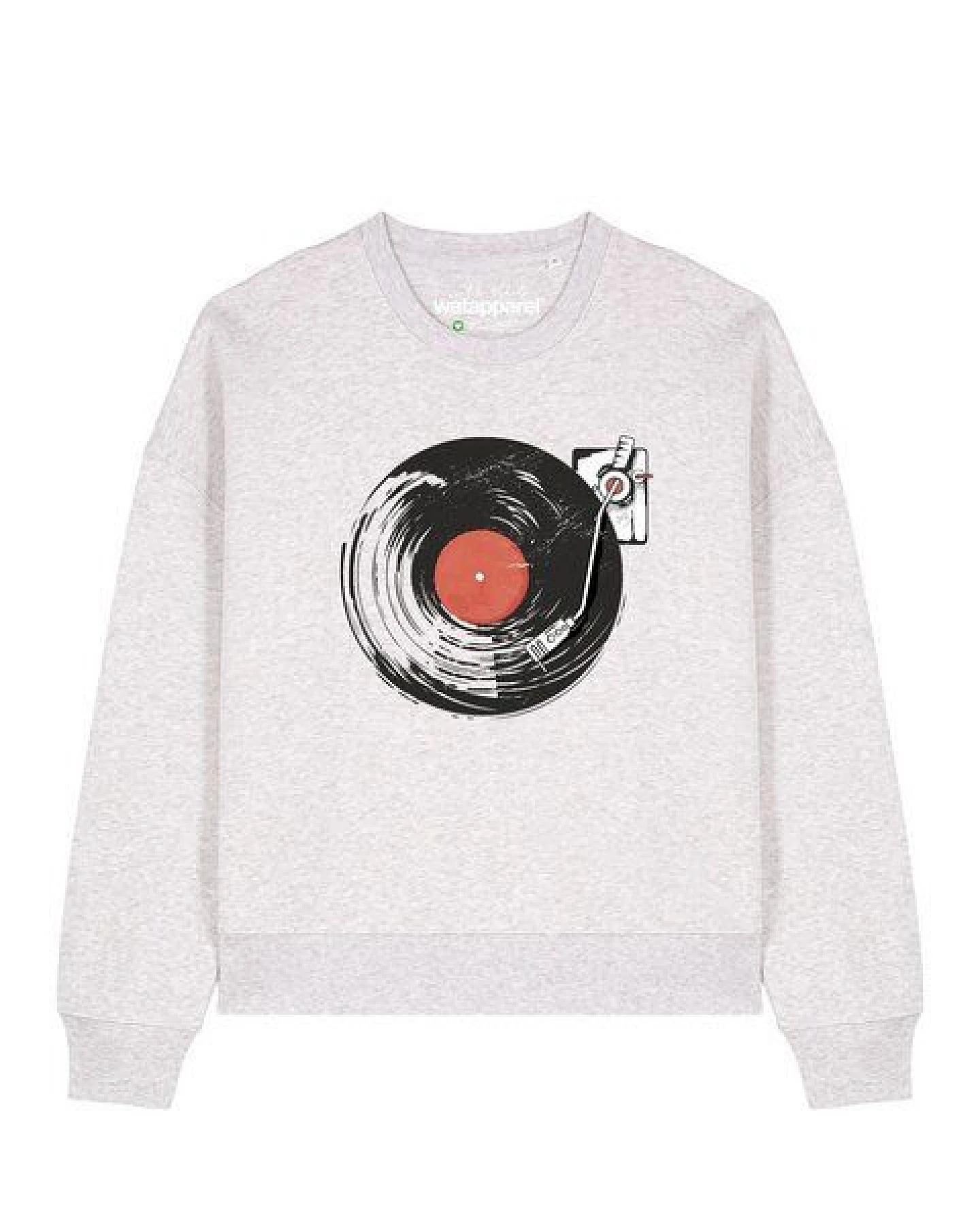 watapparel Sweatshirt Frauen Schallplatte – Ansicht 2
