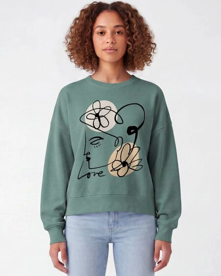 Produktseite: watapparel Sweatshirt Frauen Self Love