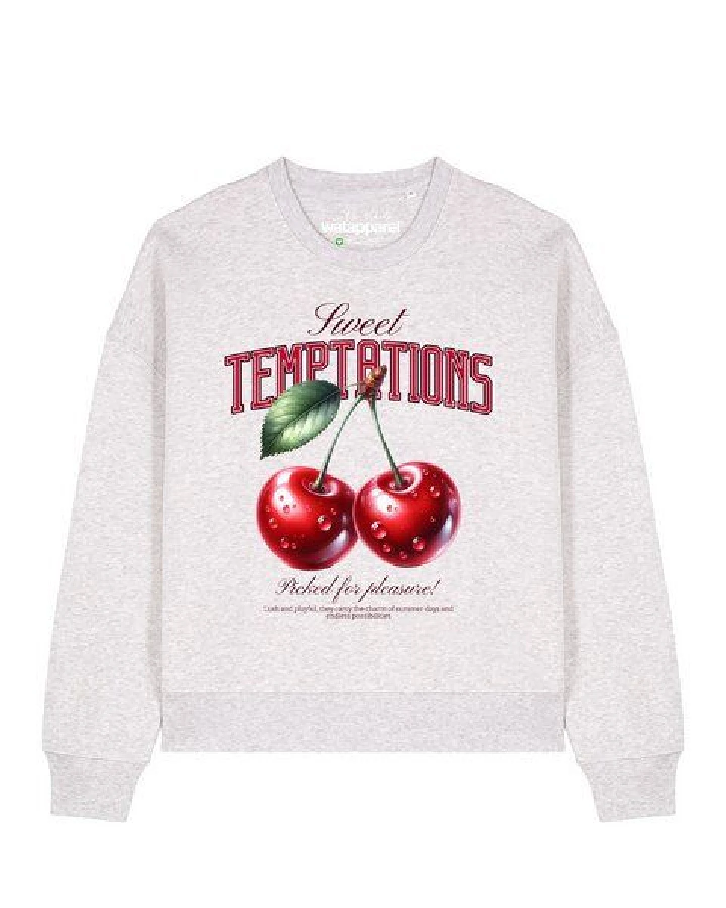 watapparel Sweatshirt Frauen Sweet Temptations – Ansicht 2