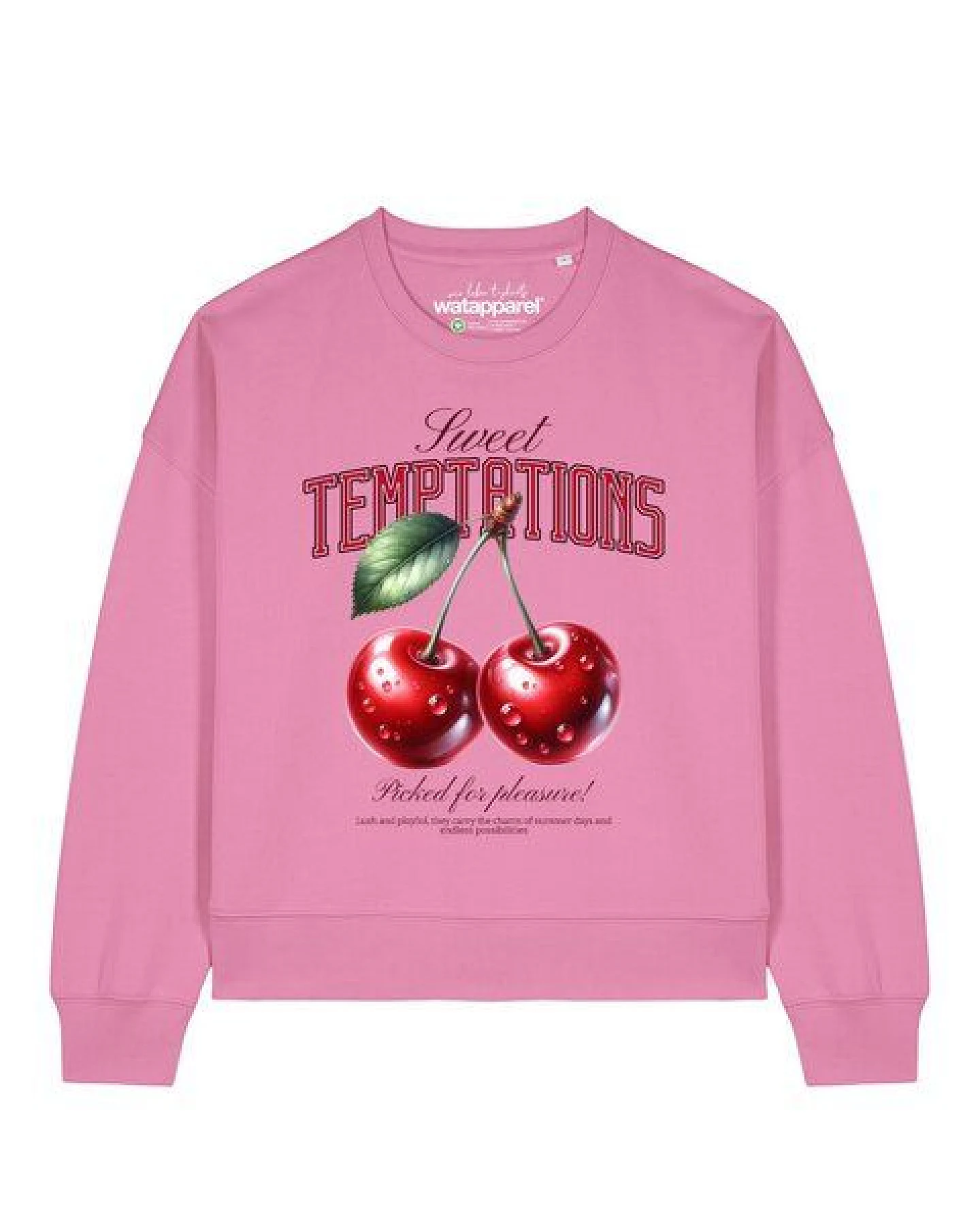 watapparel Sweatshirt Frauen Sweet Temptations – Ansicht 2