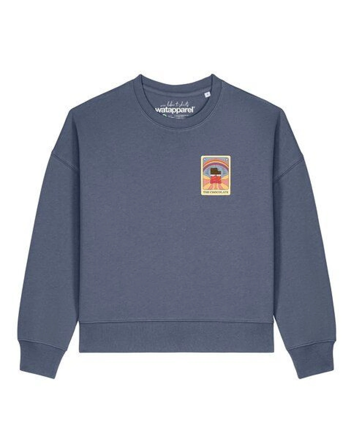 watapparel Sweatshirt Frauen Tarot The Chocolate – Ansicht 2
