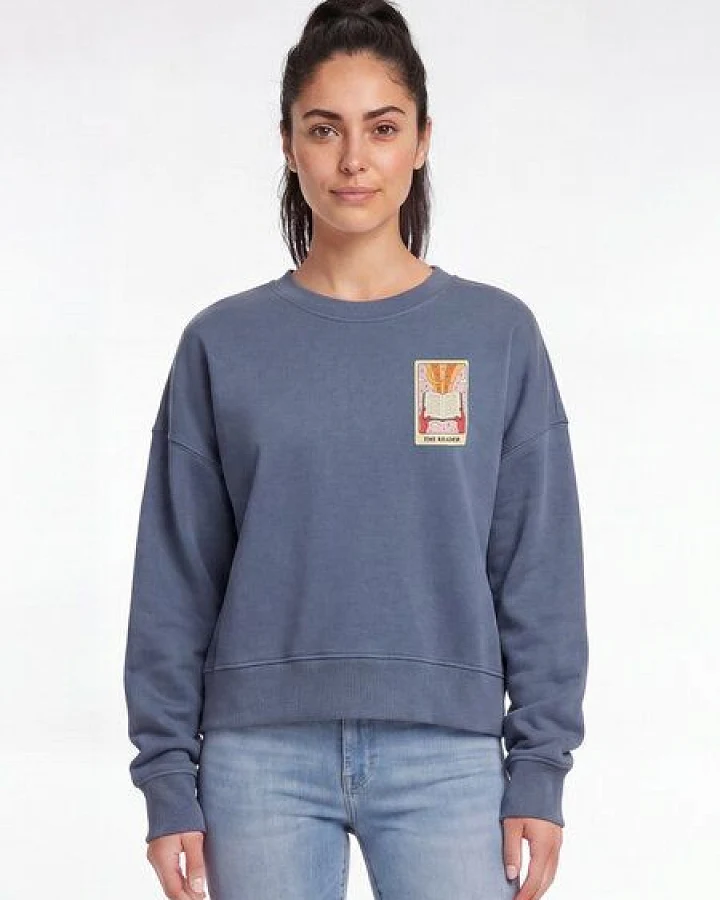watapparel Sweatshirt Frauen Tarot The Reader