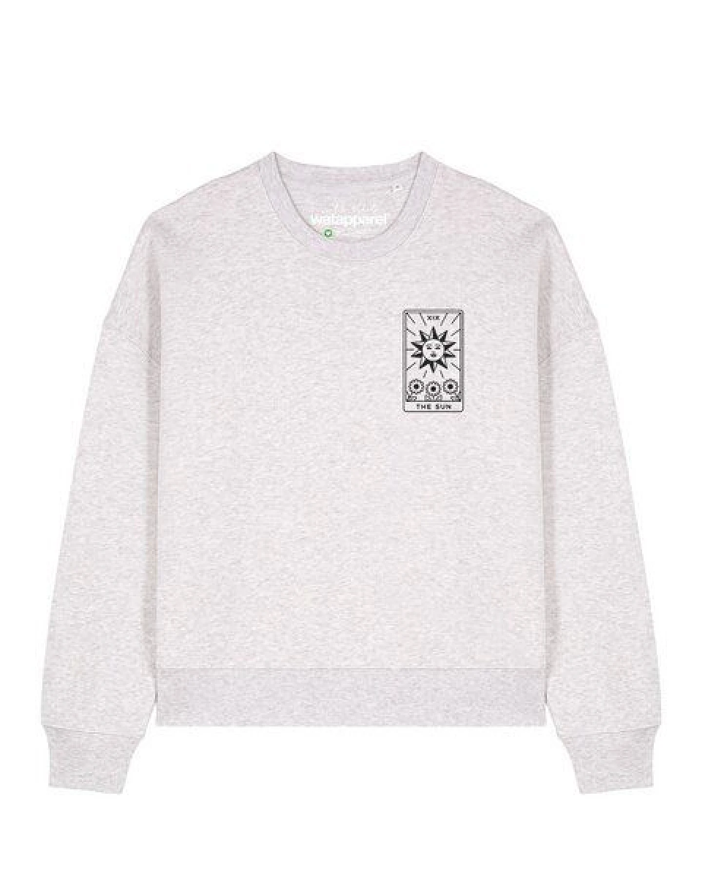watapparel Sweatshirt Frauen Tarot The Sun – Ansicht 2