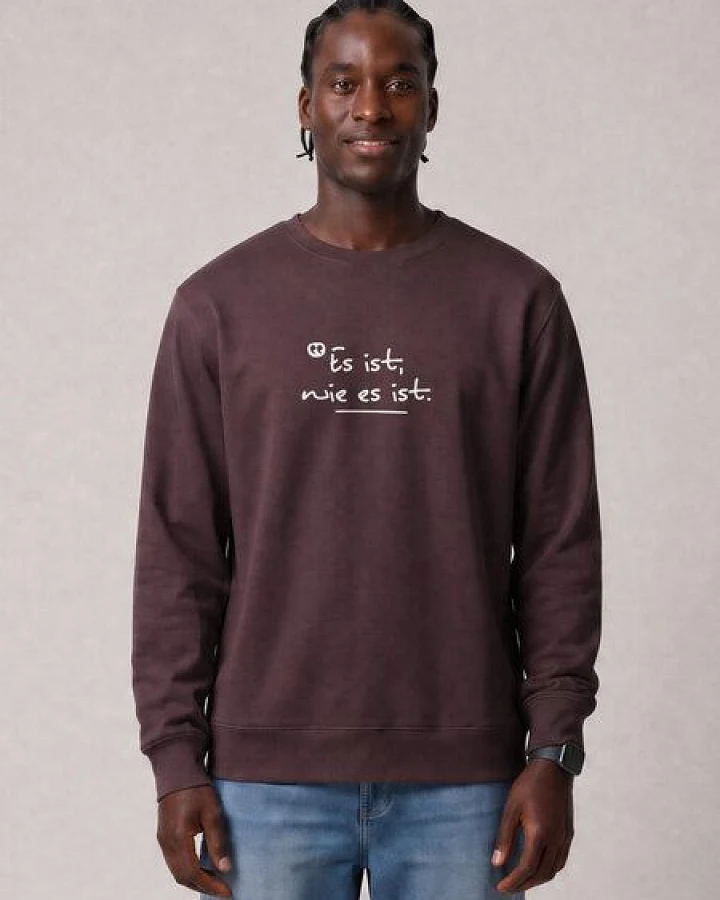 watapparel Sweatshirt Unisex Es ist wie es ist