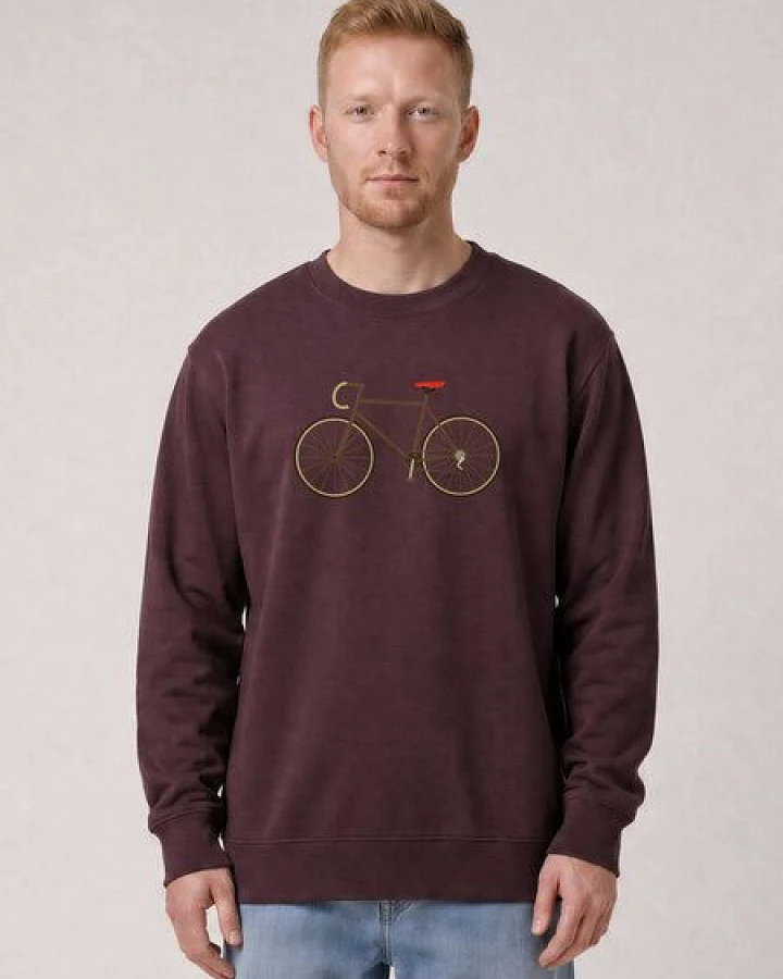 Produktseite: watapparel Sweatshirt Unisex Fahrrad