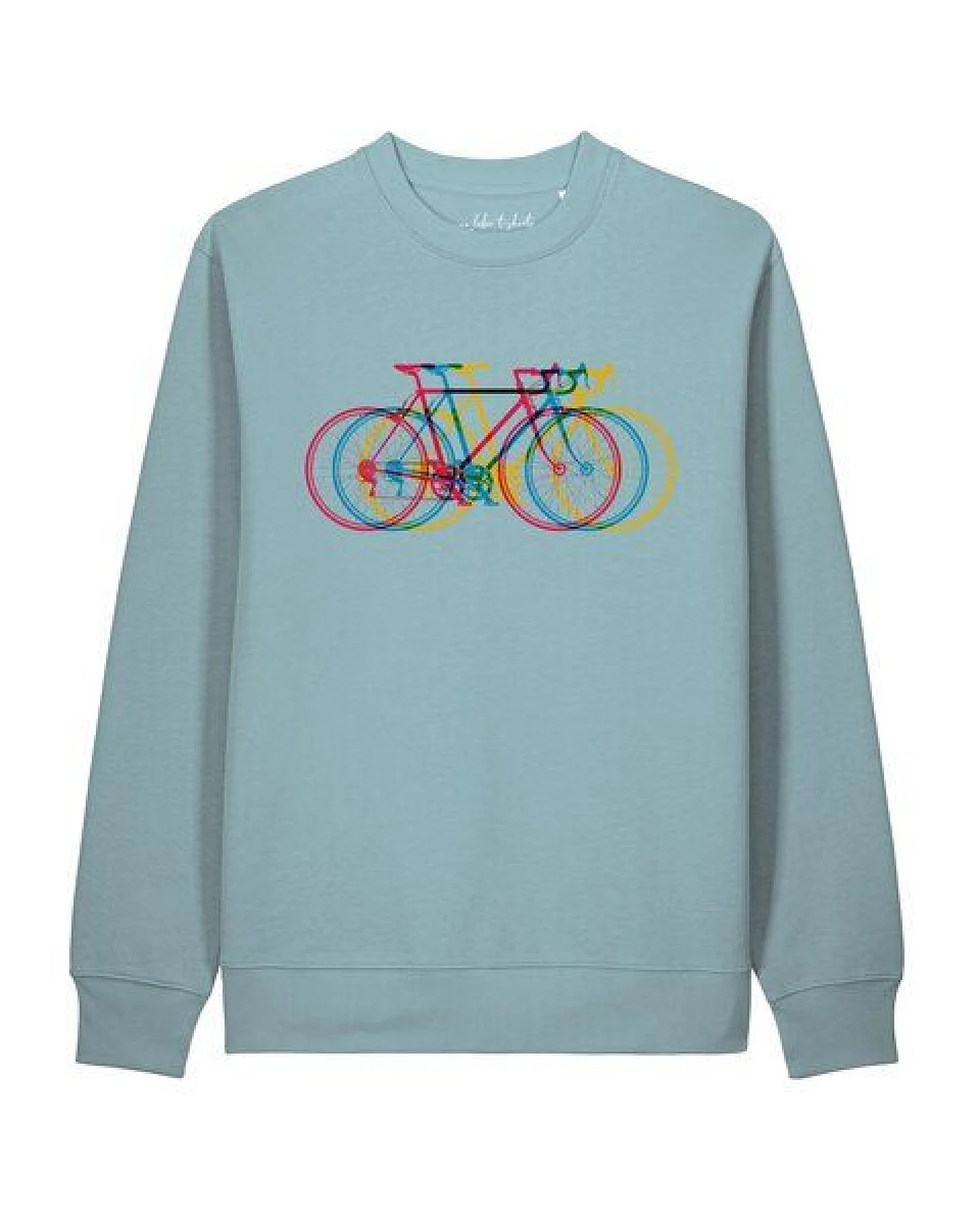 watapparel Sweatshirt Unisex Fahrräder – Ansicht 2