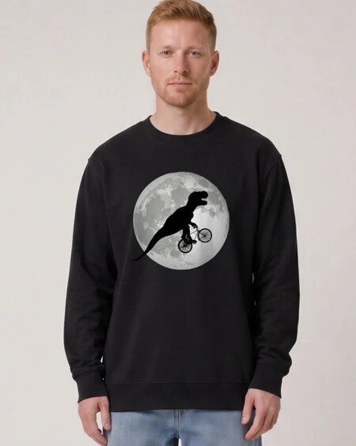 Produktseite: watapparel Sweatshirt Unisex Flying TRex