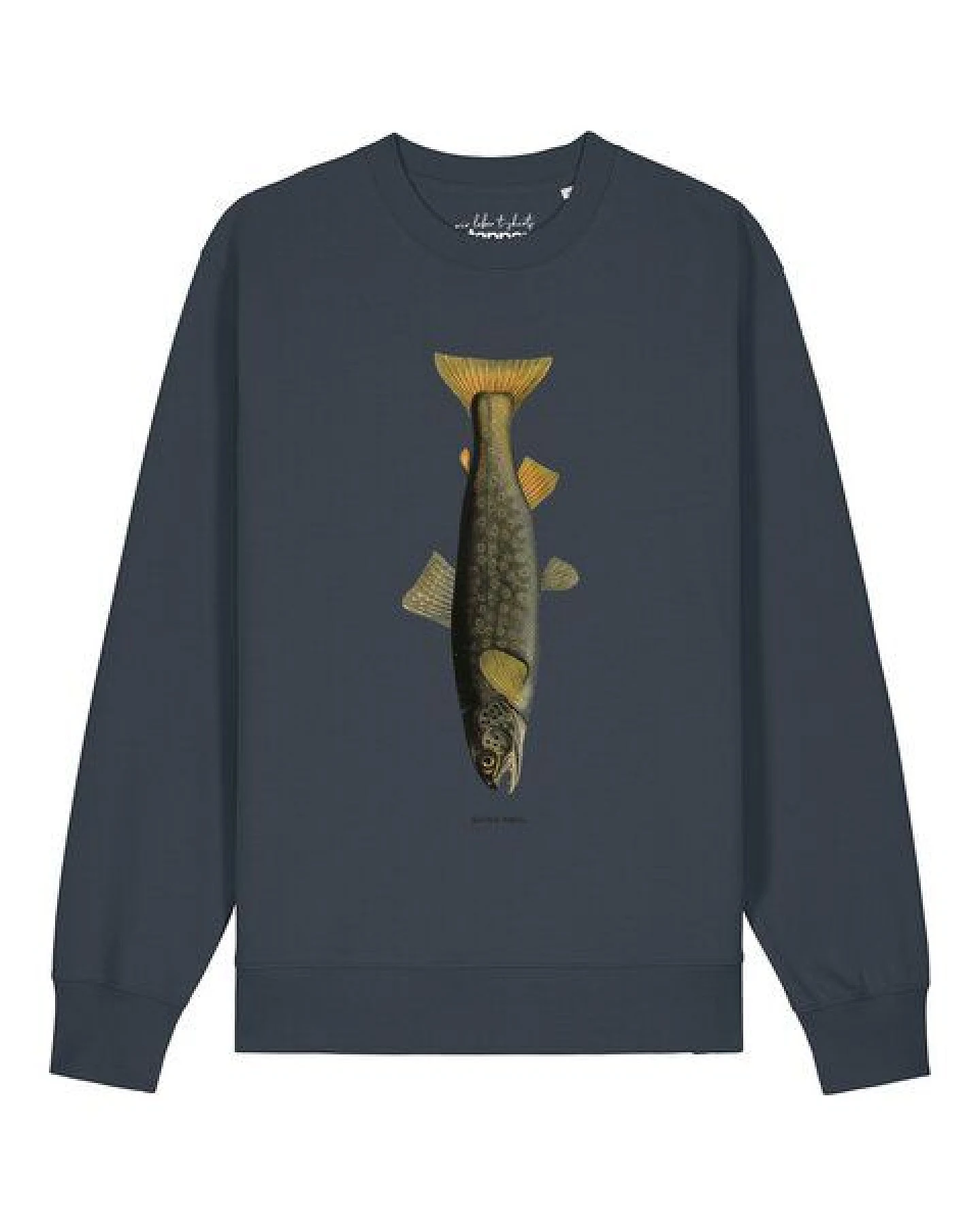 watapparel Sweatshirt Unisex Forelle – Ansicht 2