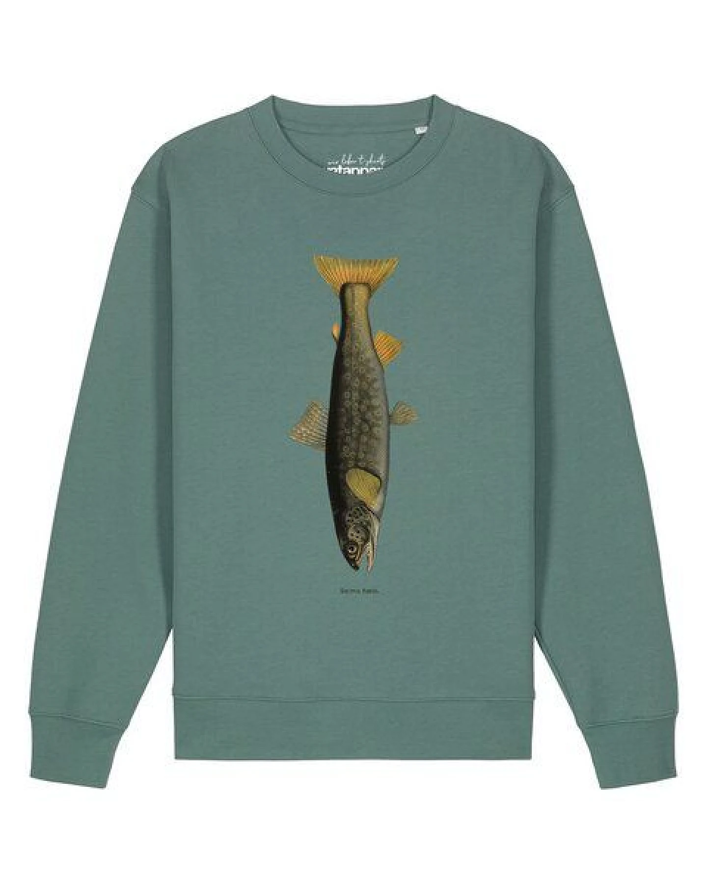 watapparel Sweatshirt Unisex Forelle – Ansicht 2