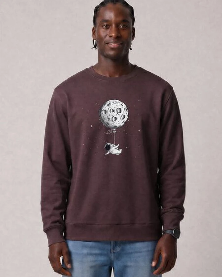 watapparel Sweatshirt Unisex Funny Spaceman
