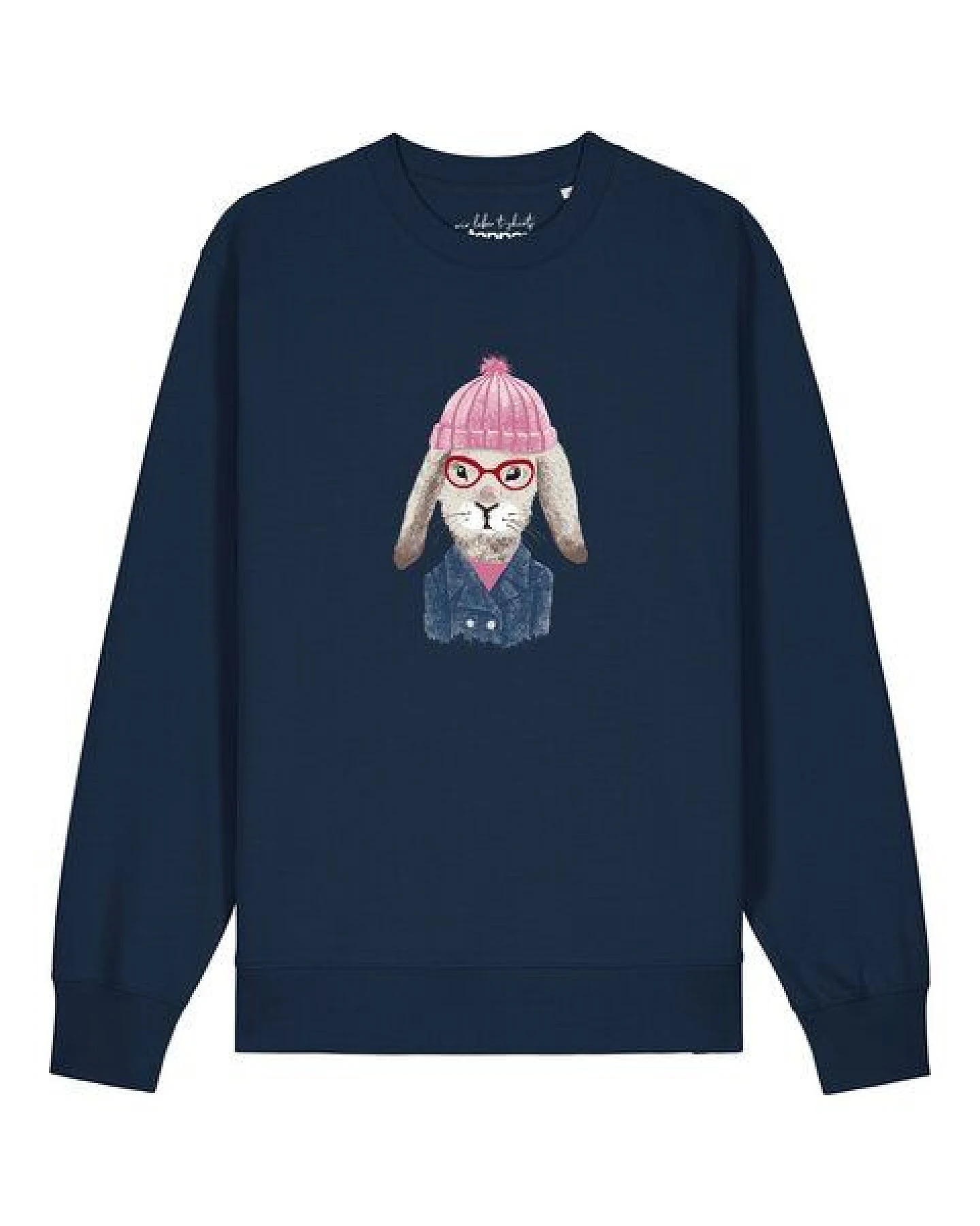 watapparel Sweatshirt Unisex Hase – Ansicht 2
