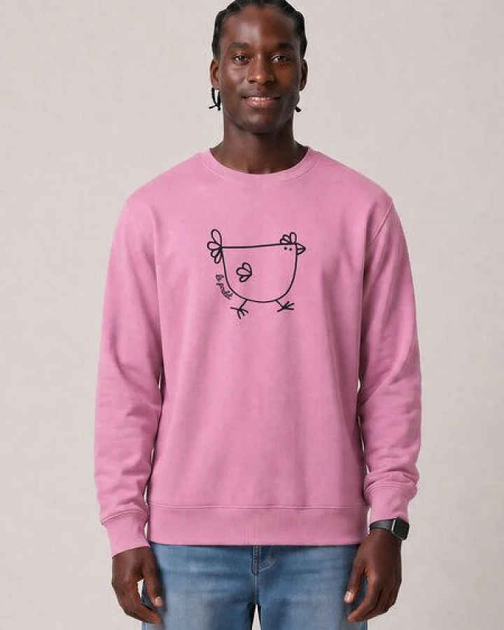 watapparel Sweatshirt Unisex Le poulet - das Huhn