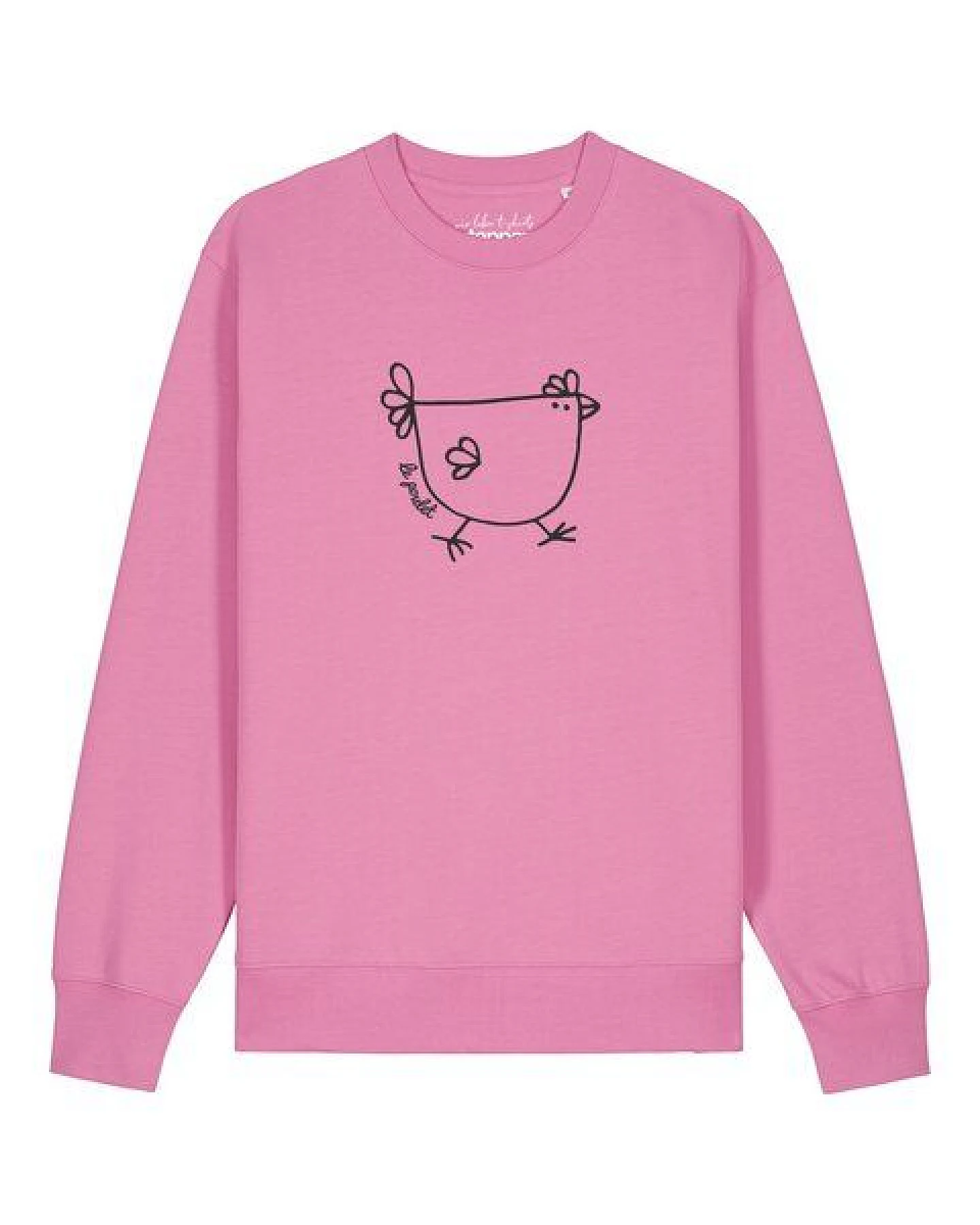 watapparel Sweatshirt Unisex Le poulet - das Huhn – Ansicht 2