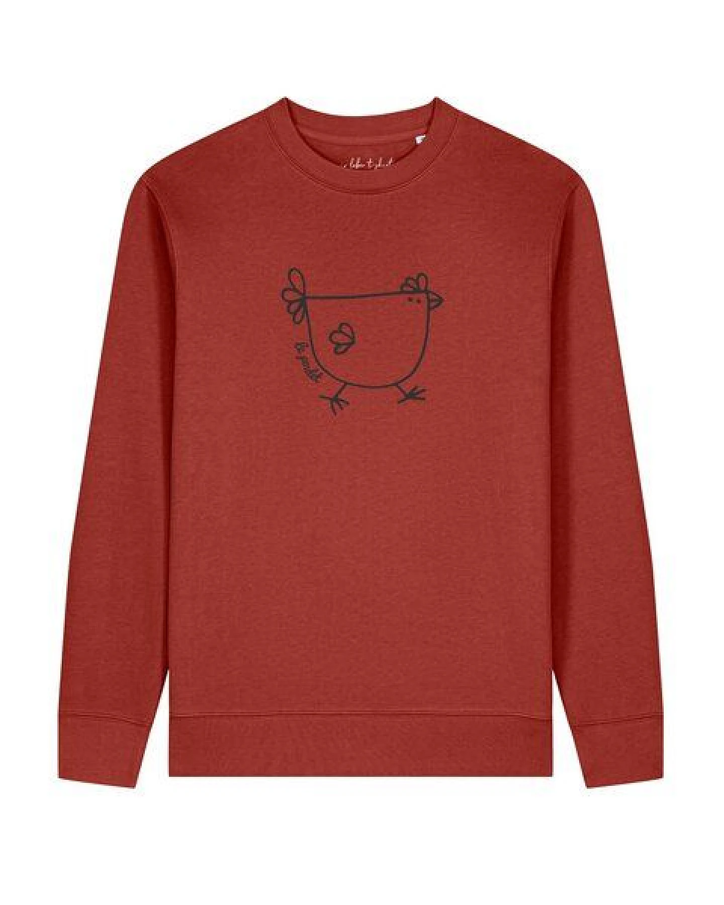 watapparel Sweatshirt Unisex Le poulet - das Huhn – Ansicht 2
