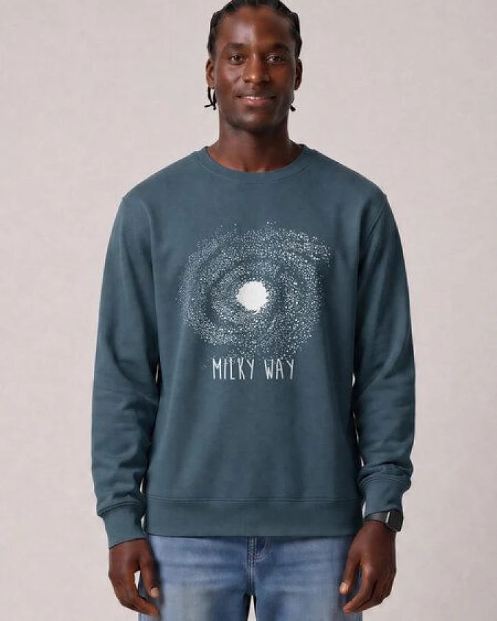 watapparel Sweatshirt Unisex Milky way