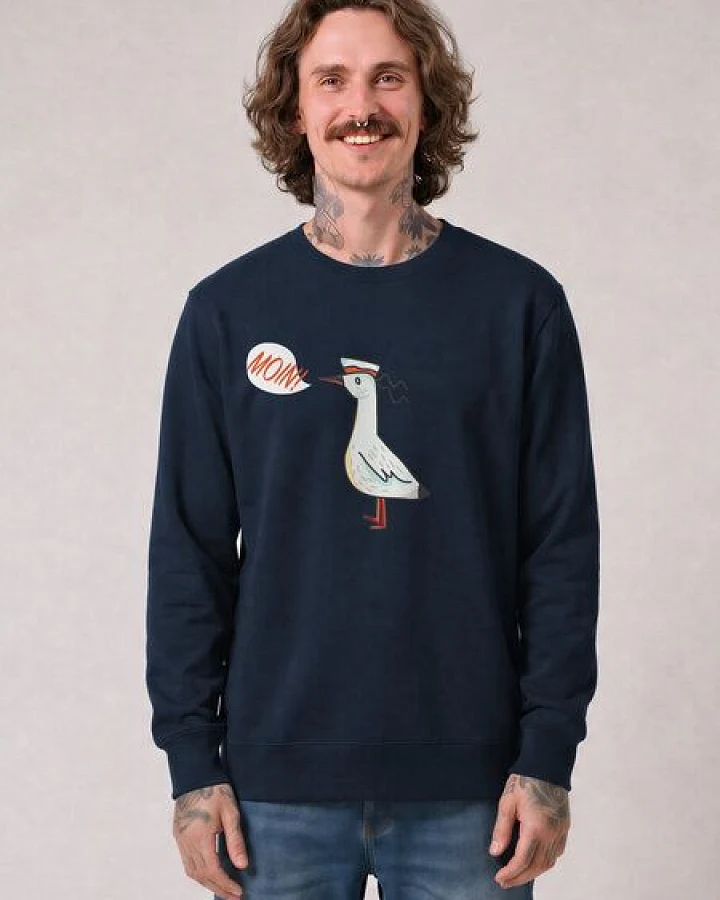 watapparel Sweatshirt Unisex Moin Seagull