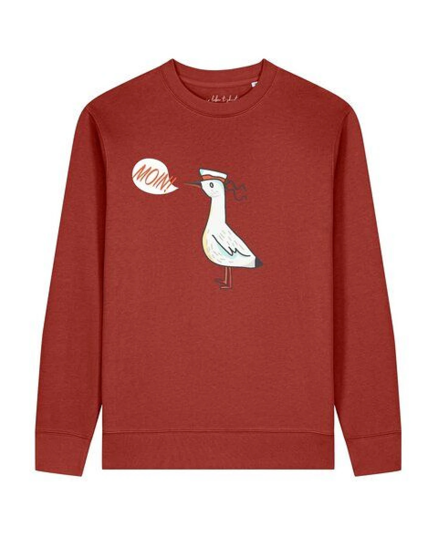 watapparel Sweatshirt Unisex Moin Seagull – Ansicht 2