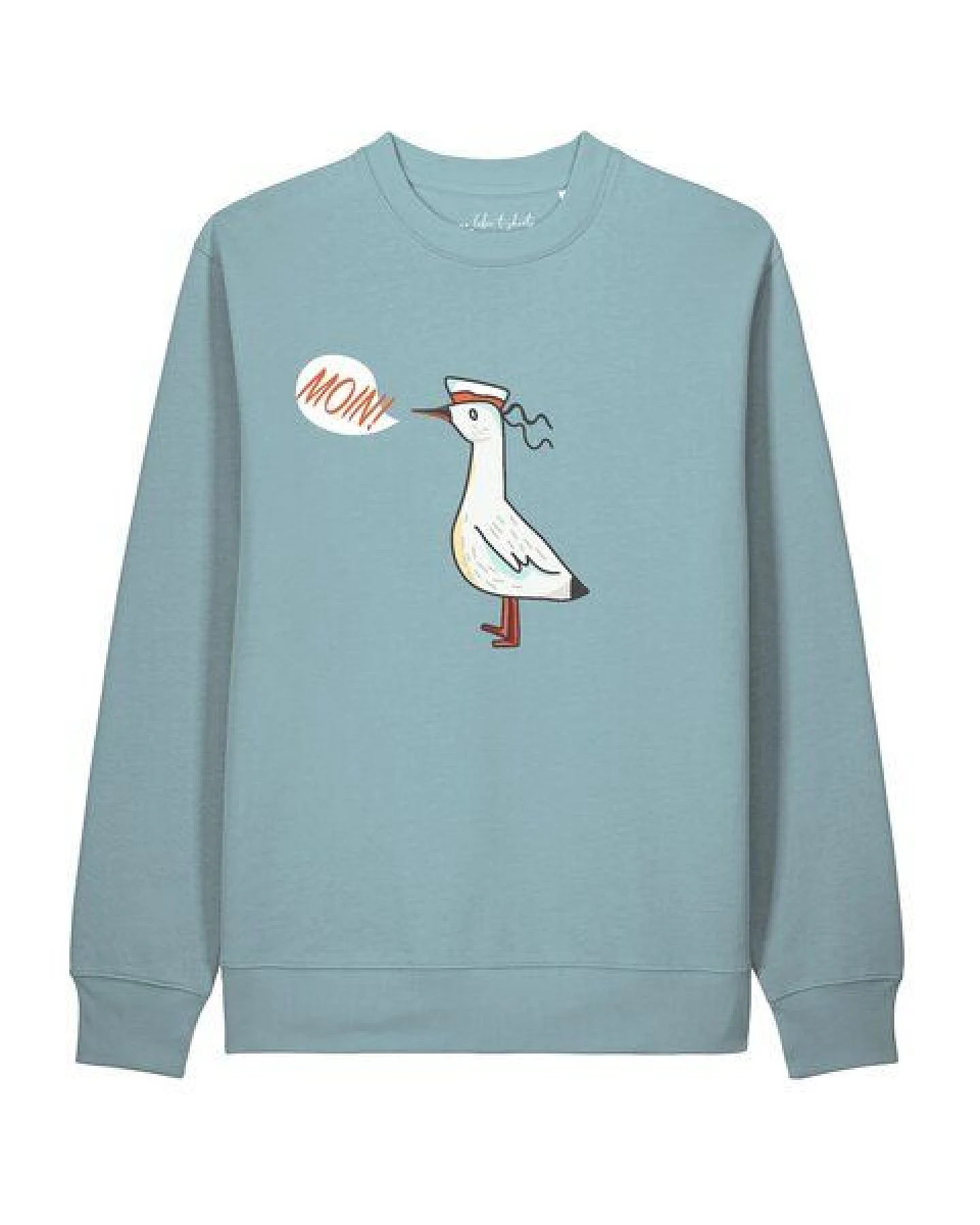 watapparel Sweatshirt Unisex Moin Seagull – Ansicht 2