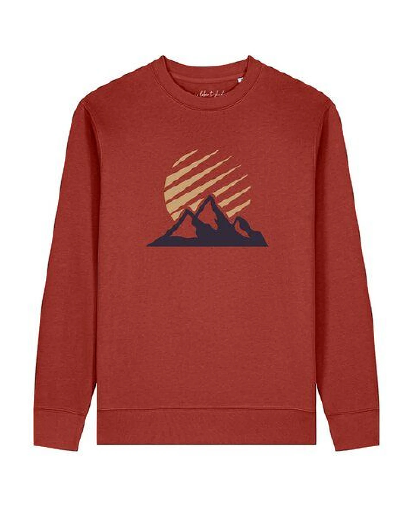 watapparel Sweatshirt Unisex Mountain and Sun – Ansicht 2