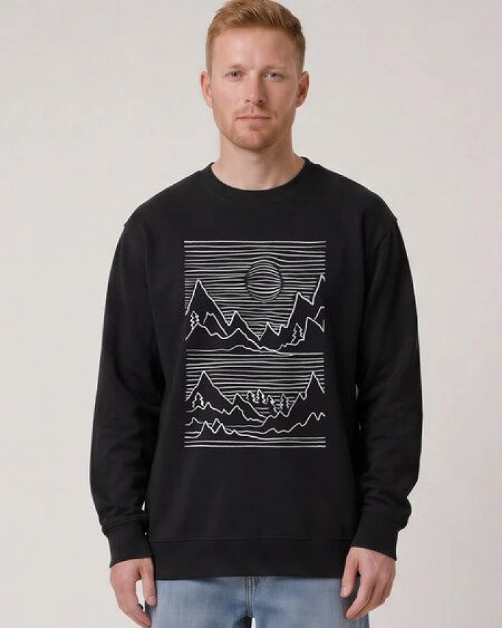 Produktseite: watapparel Sweatshirt Unisex Mountains