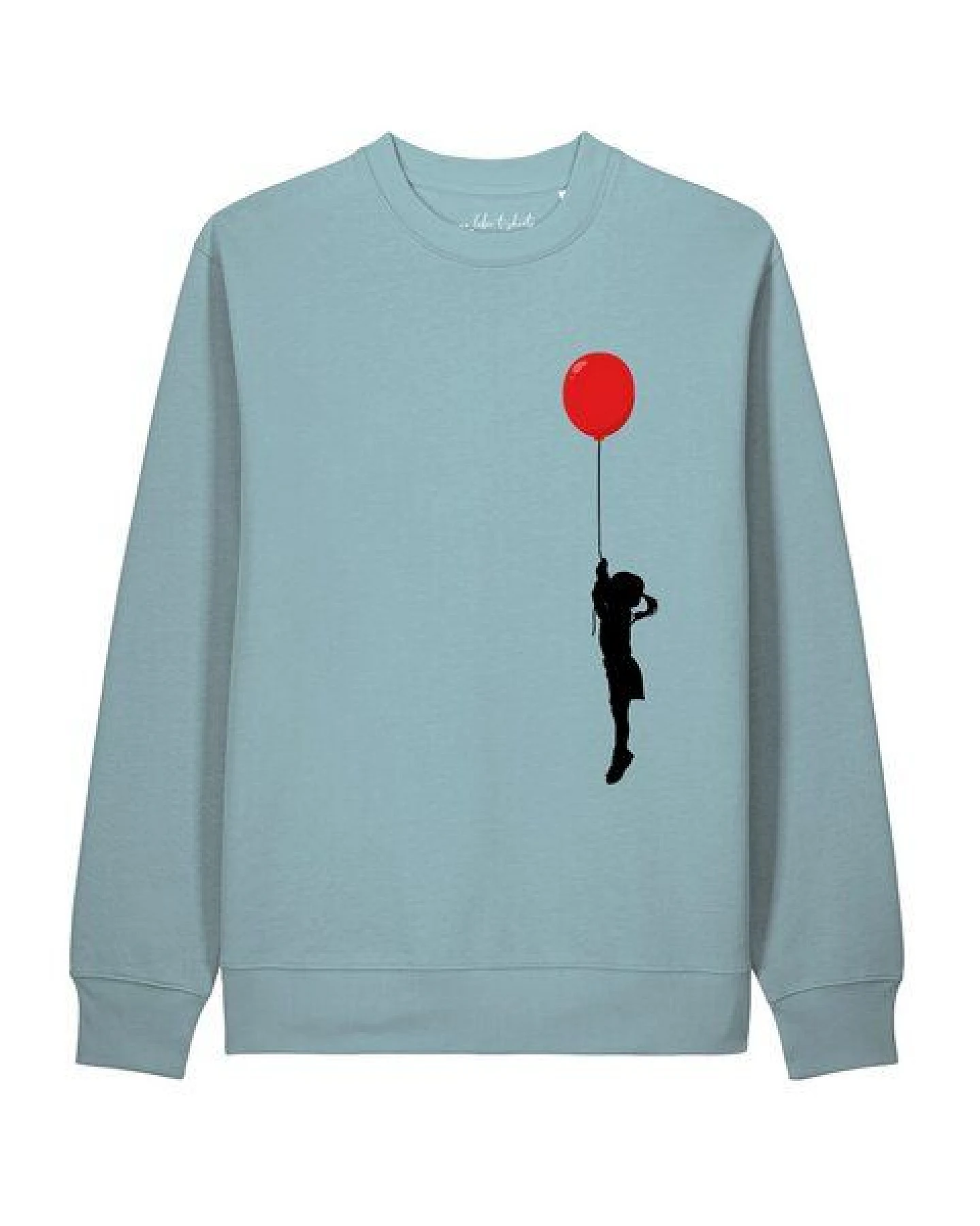 watapparel Sweatshirt Unisex Mädchen mit Luftballon – Ansicht 2