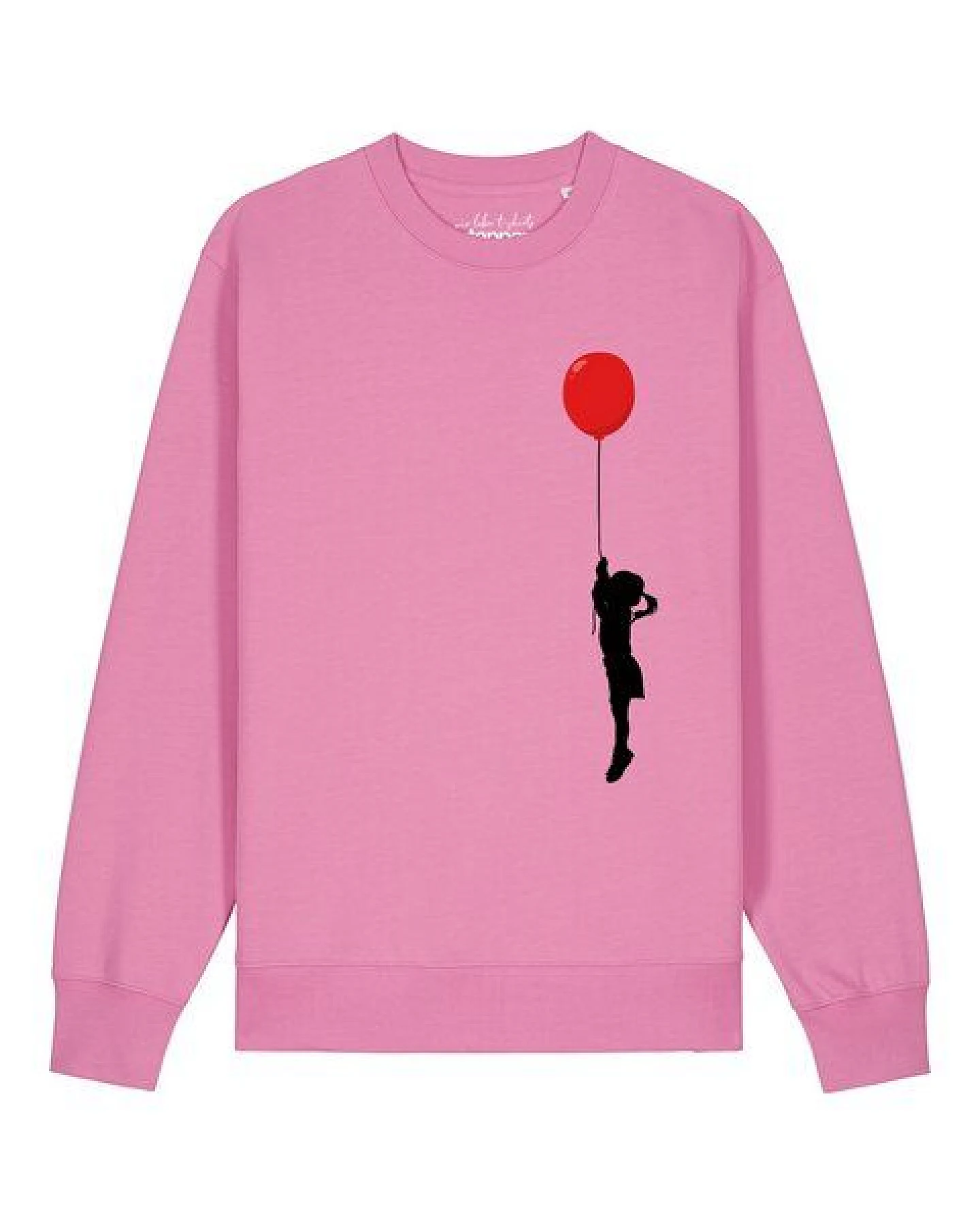 watapparel Sweatshirt Unisex Mädchen mit Luftballon – Ansicht 2