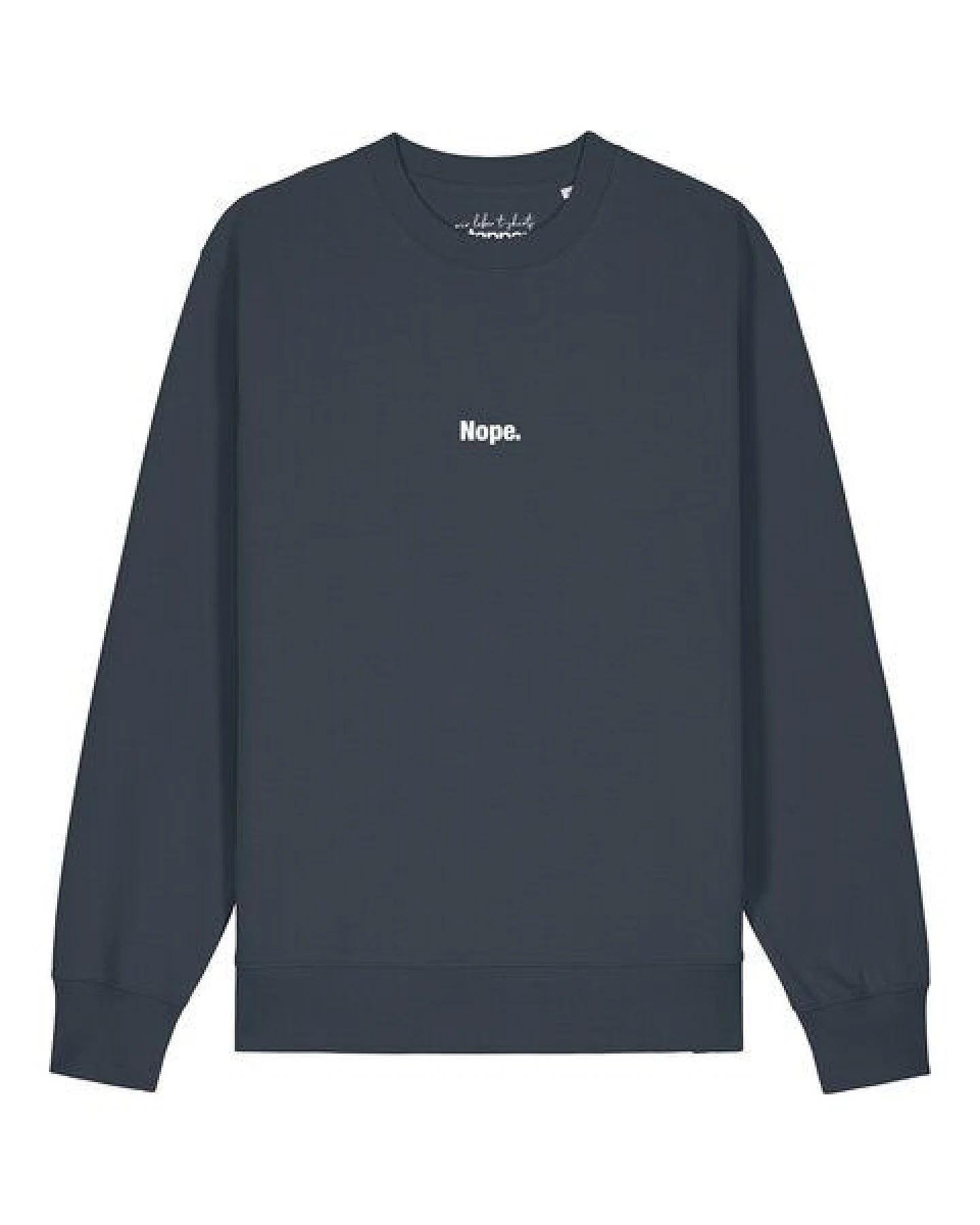 watapparel Sweatshirt Unisex Nope – Ansicht 2