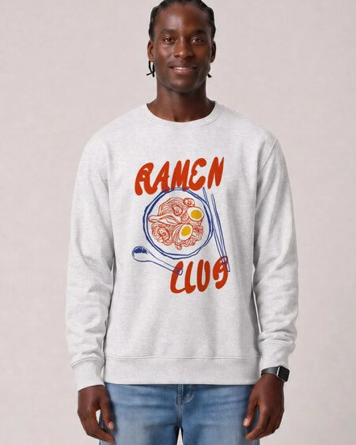 watapparel Sweatshirt Unisex Ramen Club