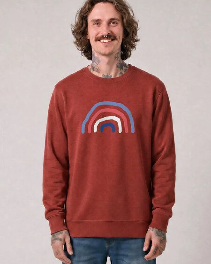 watapparel Sweatshirt Unisex Regenbogen