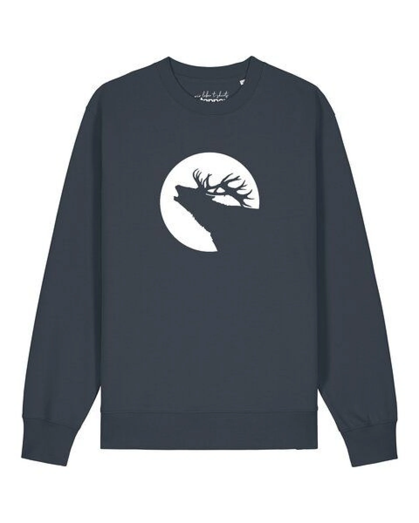 watapparel Sweatshirt Unisex Röhrender Hirsch – Ansicht 2
