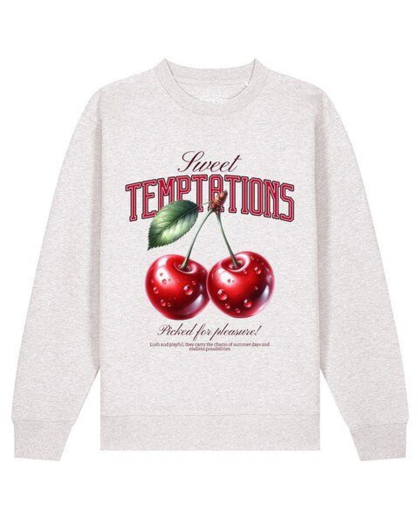 watapparel Sweatshirt Unisex Sweet Temptations – Ansicht 2