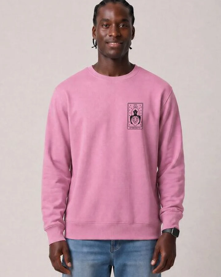 Produktseite: watapparel Sweatshirt Unisex Tarot Strength