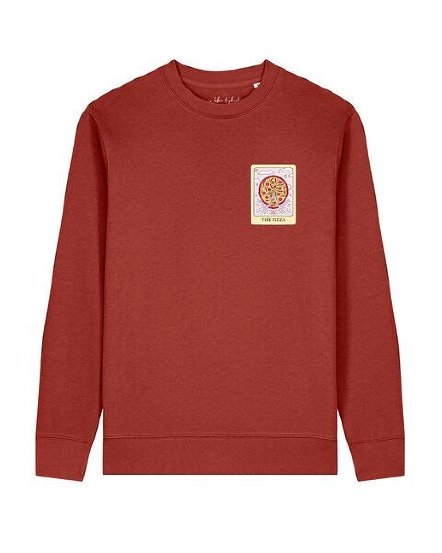 watapparel Sweatshirt Unisex Tarot The Pizza – Ansicht 2