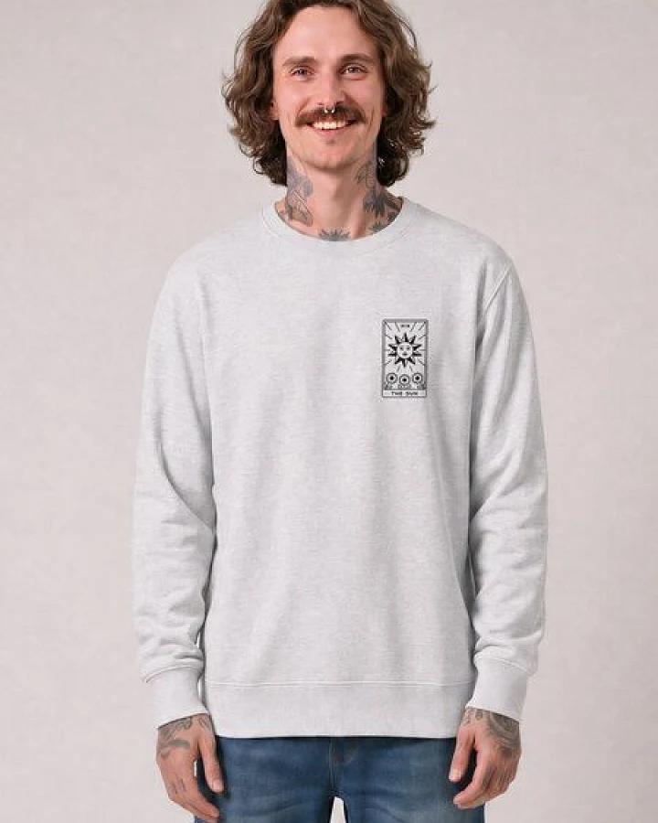watapparel Sweatshirt Unisex Tarot The Sun
