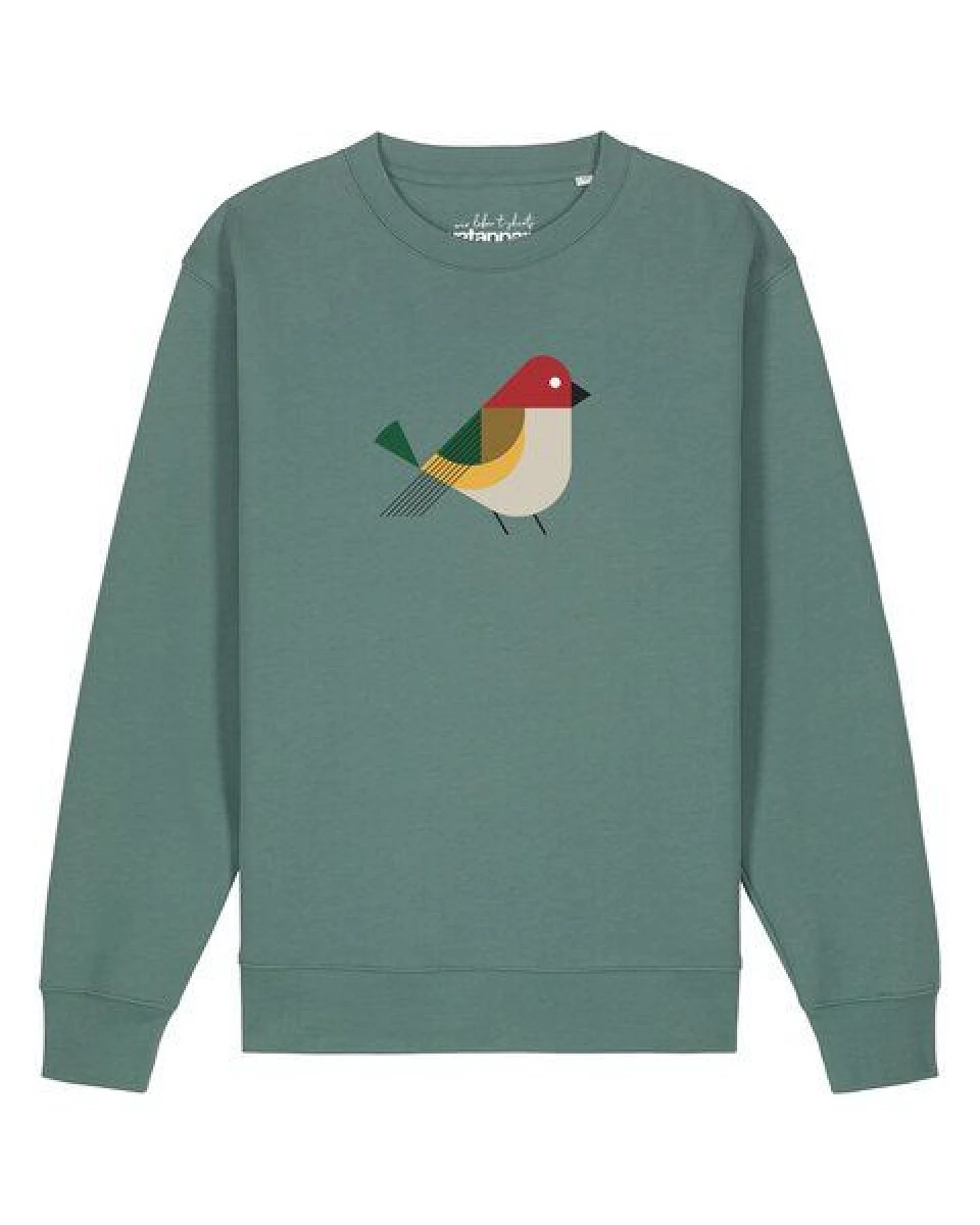 watapparel Sweatshirt Unisex Vogel – Ansicht 2