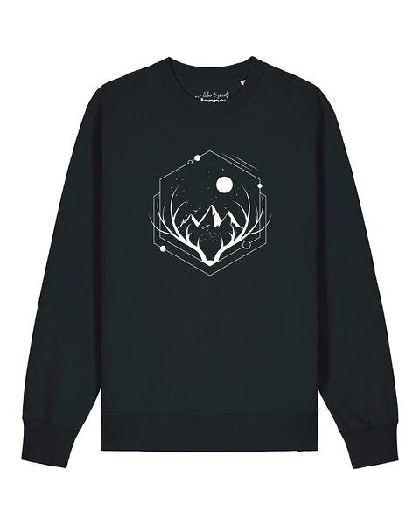 watapparel Sweatshirt Unisex Wanderlust at night – Ansicht 2