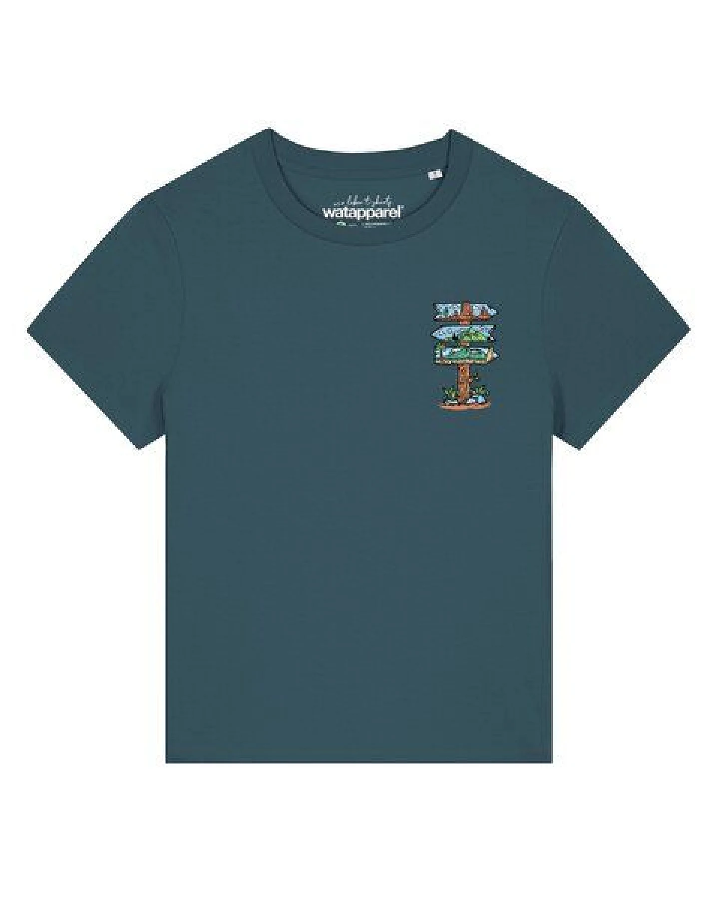 watapparel T-Shirt Frauen Adventure is everywhere – Ansicht 2