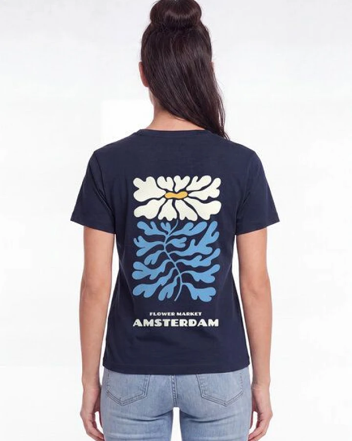 Produktseite: watapparel T-Shirt Frauen Amsterdam Flora