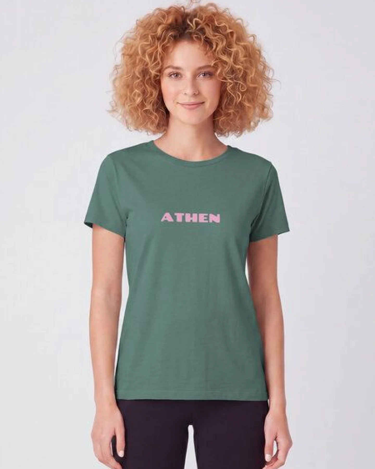 watapparel T-Shirt Frauen Athen Flora – Ansicht 2